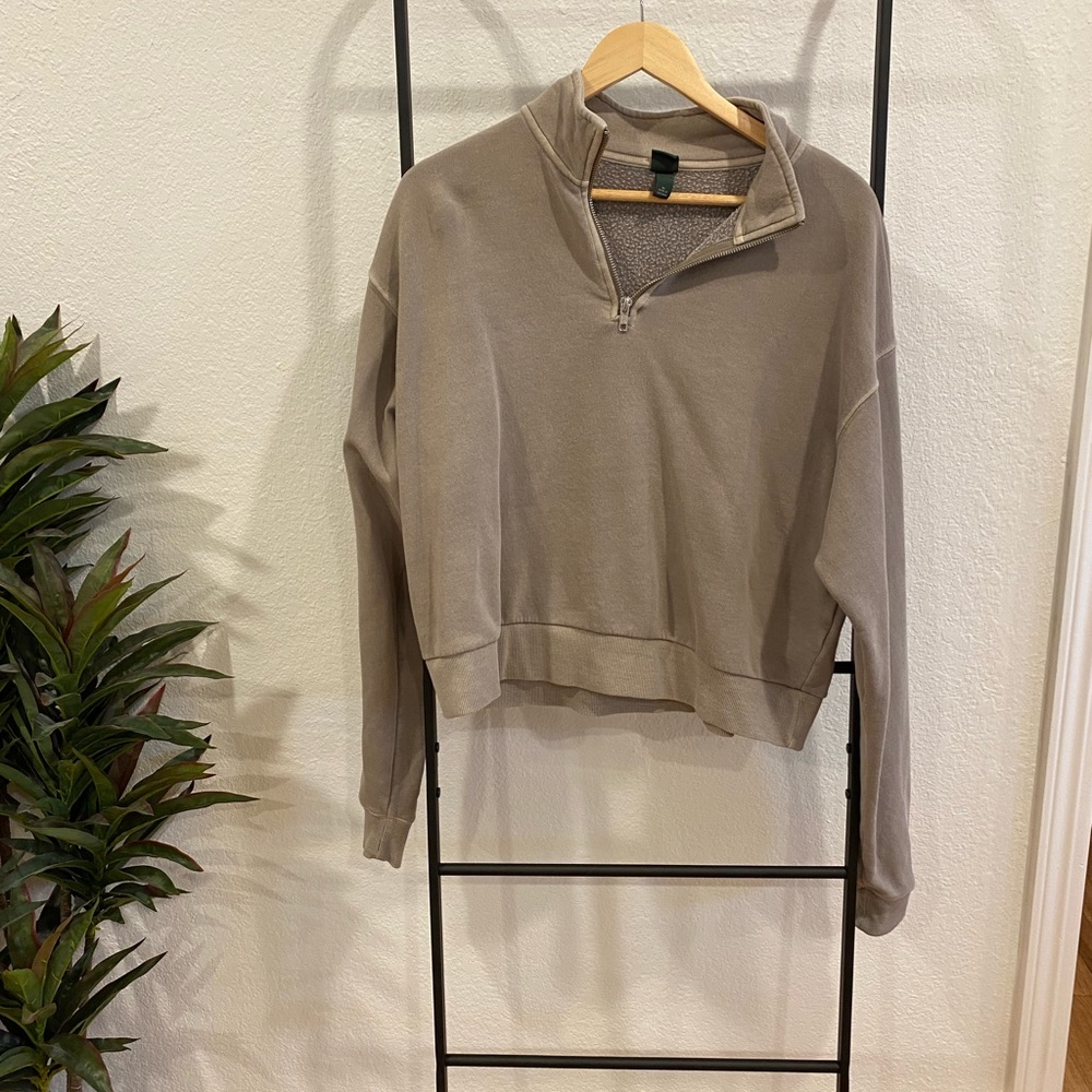 Wild Fable Half Zip Sweat Shirt